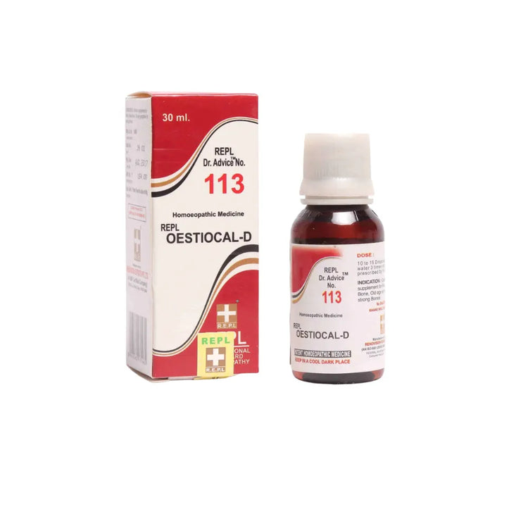 Dr. Advice® No. 113                     REPL OESTIOCAL-D                                    (Calcium Drops for Men)