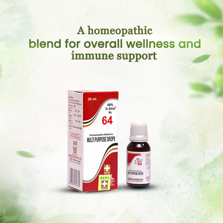 Dr. Advice® No. 64                           MULTI PURPOSE DROPS