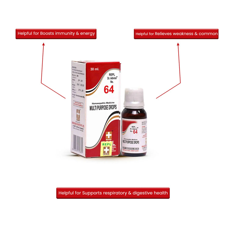 Dr. Advice® No. 64 MULTI PURPOSE DROPS