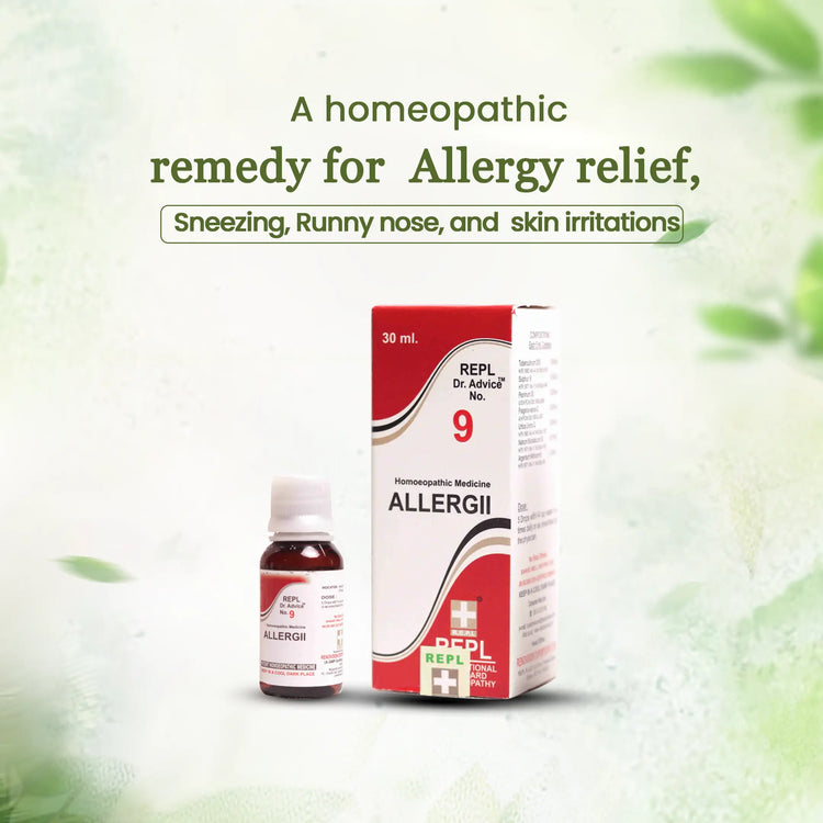 Dr. Advice® No. 9 ALLERGII                                      (Allergy Drops)