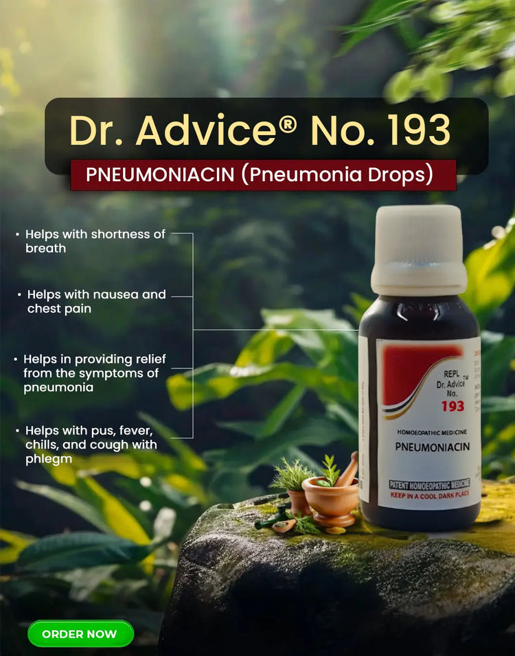 Dr. Advice® No. 193 PNEUMONIACIN (Pneumonia Drops)