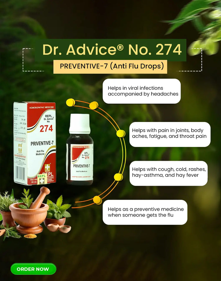 Dr. Advice® No. 274 PREVENTIVE-7 (Anti Flu Drops)