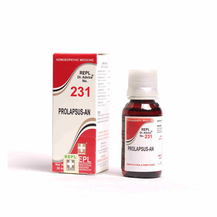 Dr. Advice® NO. 231 Prolapsus-An - Renovision Exports Pvt. Ltd