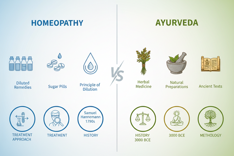 Homeopathy vs Ayurveda: Pros, Cons & Key Differences