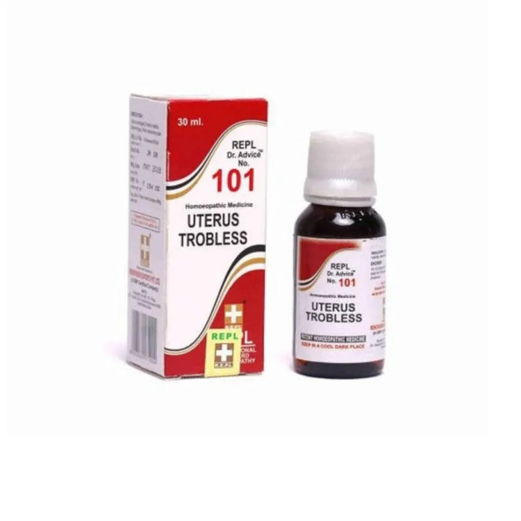 Dr. Advice® No. 101                   UTERUS TROBLESS                                      (Uterus Wellness Drops)