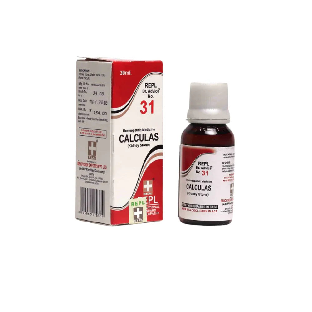 Dr. Advice® No. 31 CALCULAS                                      (Kidney Stone Wellness)