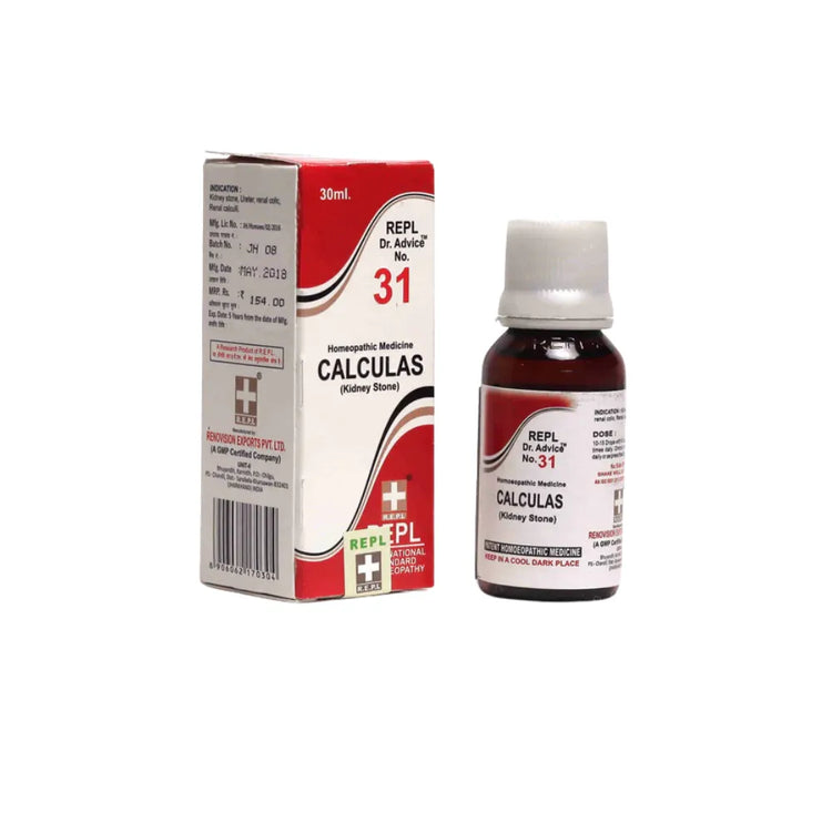 Dr. Advice® No. 31 CALCULAS                                      (Kidney Stone Wellness)