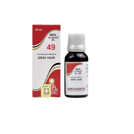 Dr. Advice® No. 49 GRAY-HAIR                                      (Premature Greying of Hair Drops)