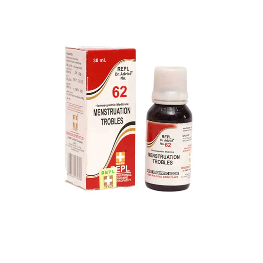 Dr. Advice® No. 62                    MENSTRUATION TROBLES                                     (Menstruation Wellness Drops)