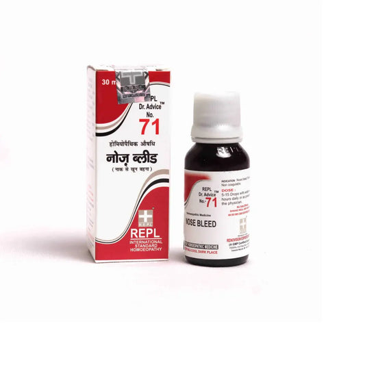 Dr. Advice® No. 71 NOSE BLLEED                                    (Nasal Haemorrhage Drops)
