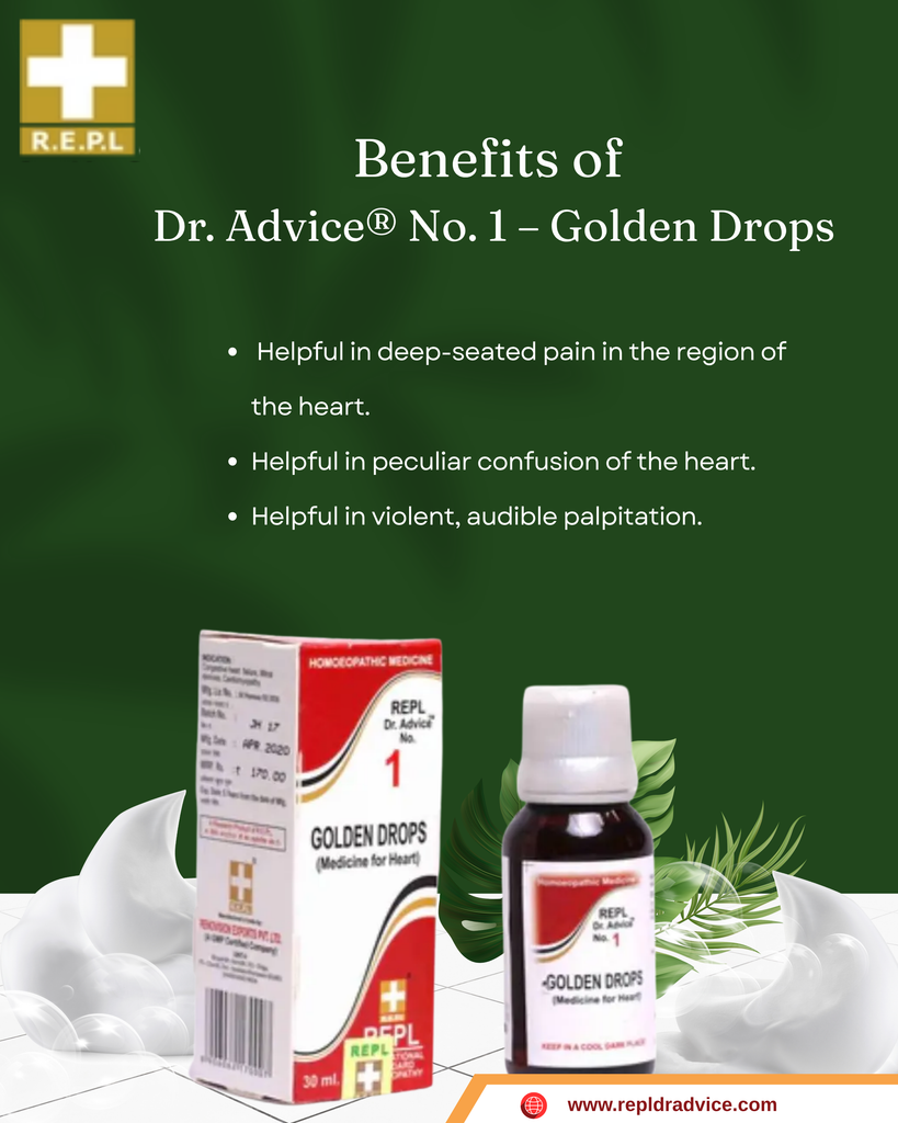 Dr. Advice No. 1 – Golden Drops  (Heart Wellness Drops)