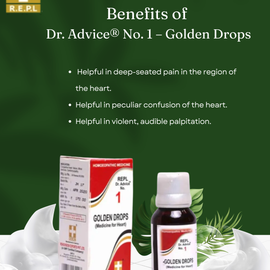 Dr. Advice No. 1 – Golden Drops  (Heart Wellness Drops)