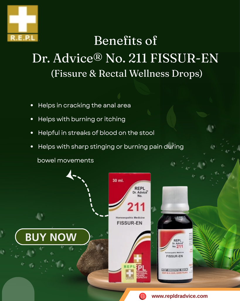 Dr. Advice® No. 211 FISSUR-EN                                (Fissure & Rectal Wellness Drops)