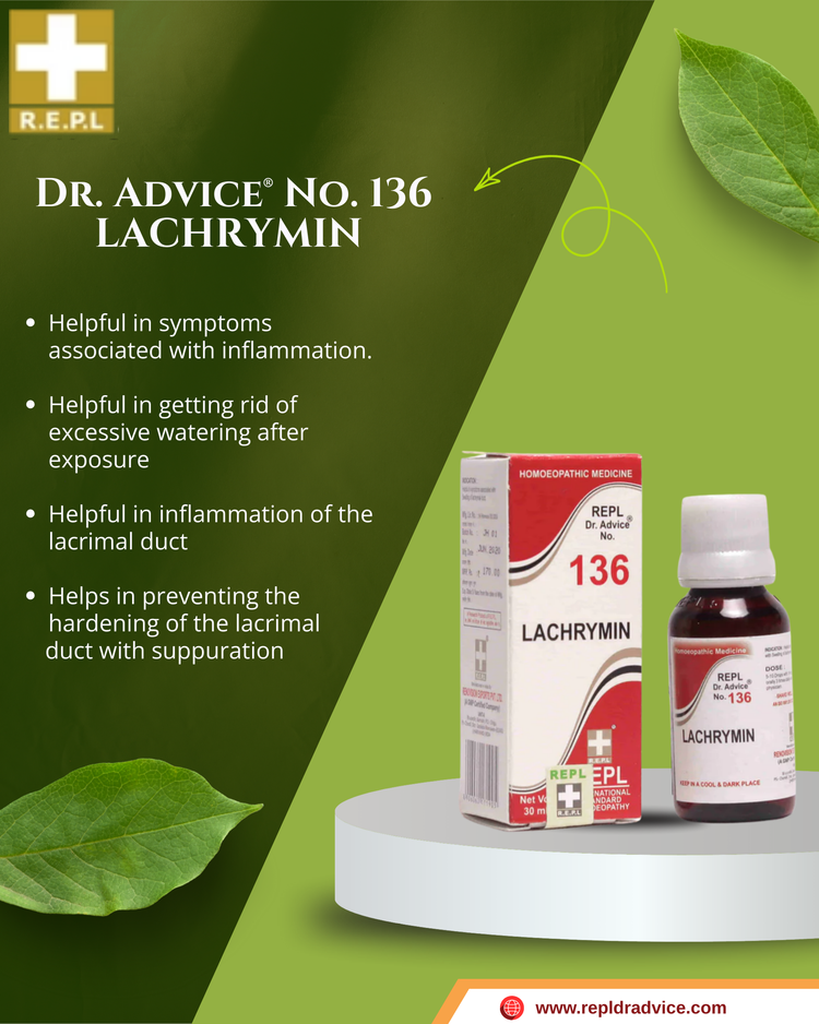 Dr. Advice® No. 136 LACHRYMIN                                    (Lachrymal Duct Drops)