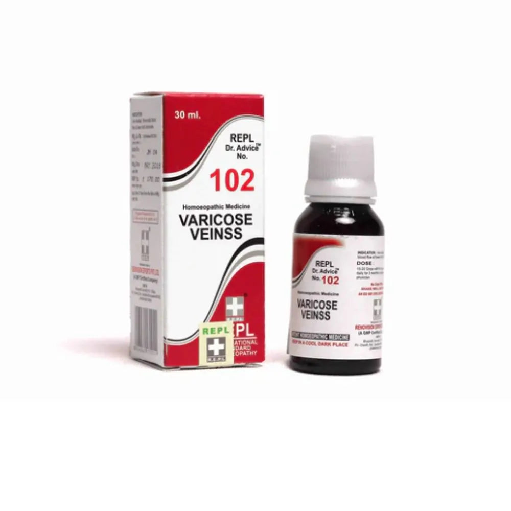 Dr. Advice® No. 102                   VARICOSE VEINSS                                      (Varicose Vein Drops)
