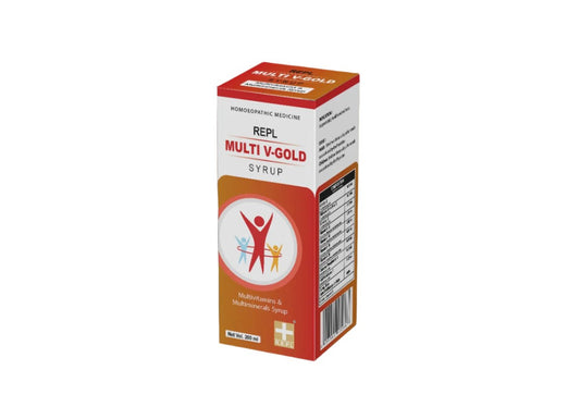 REPL MULTI V-GOLD SYRUP - Renovision Exports Pvt. Ltd