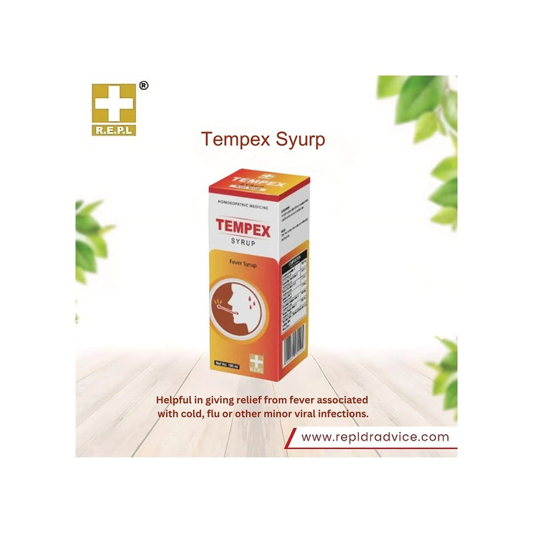 Tempex Almac TEMPEX Syrup – Homoeopathic Remedy for Fever, Cold & Flu | REPL ...